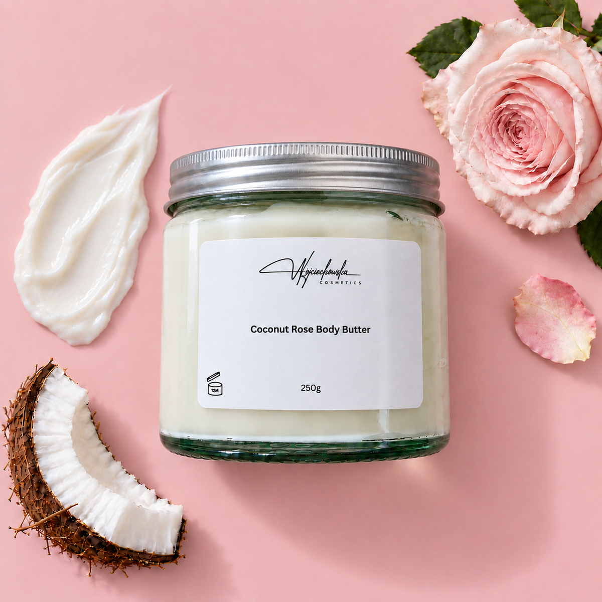 Organic Coconut Rose Body Butter
