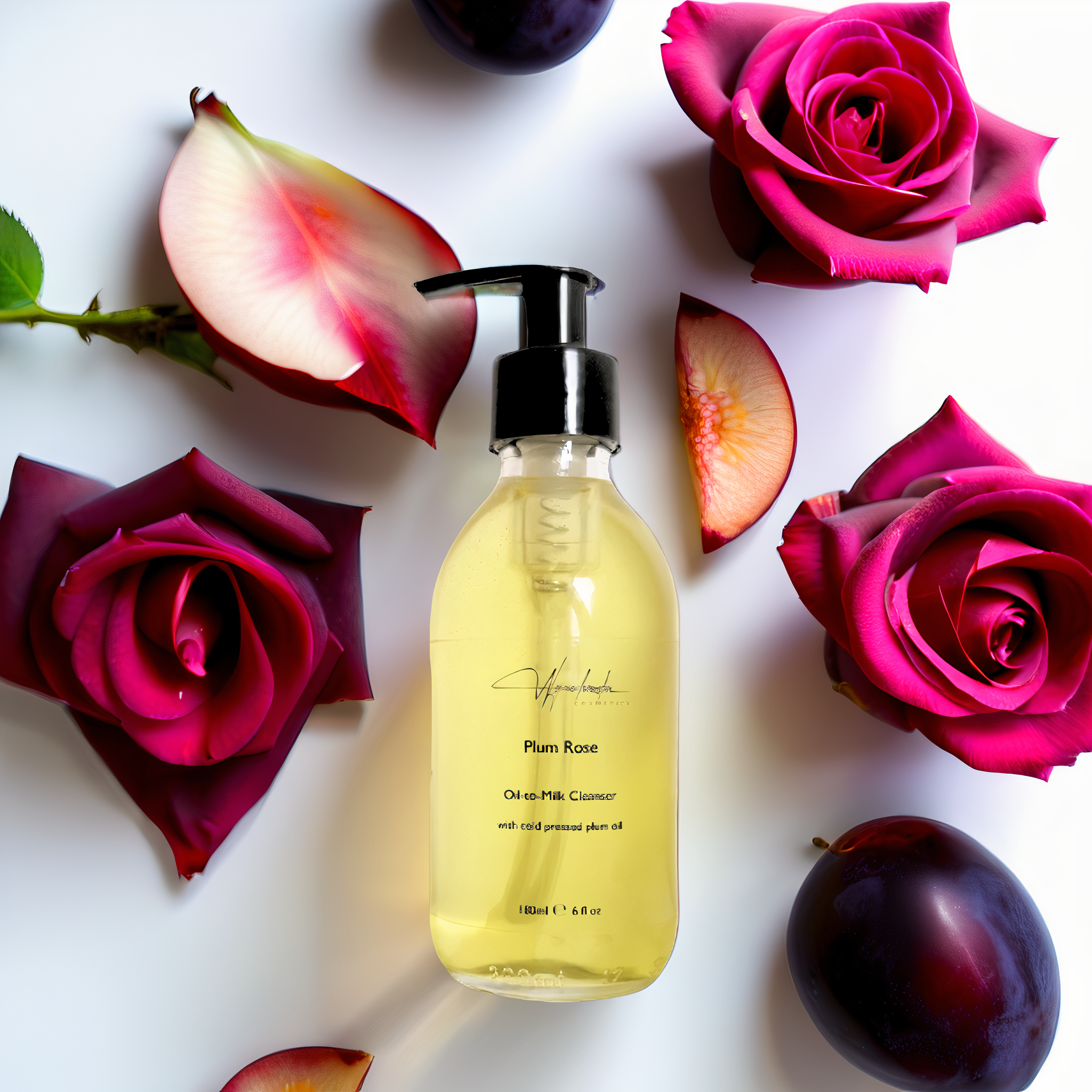 Plum Rose, Oil to Milk Cleanser