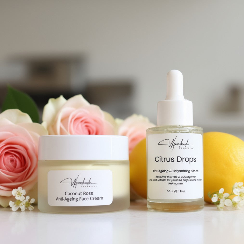 Bakuchiol Bundle with Coconut Rose Cream & Citrus Drops Serum