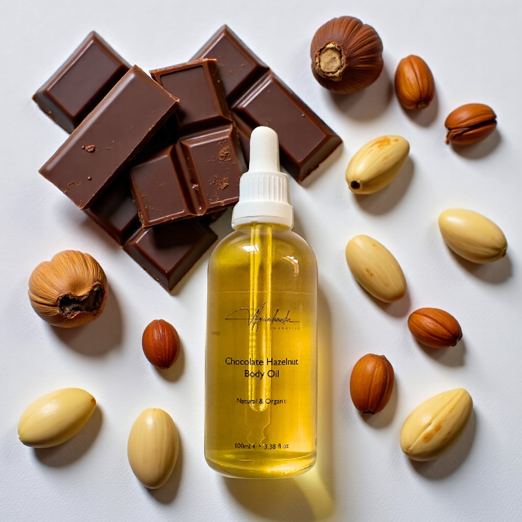 Organic Chocolate Hazelnut Body Oil