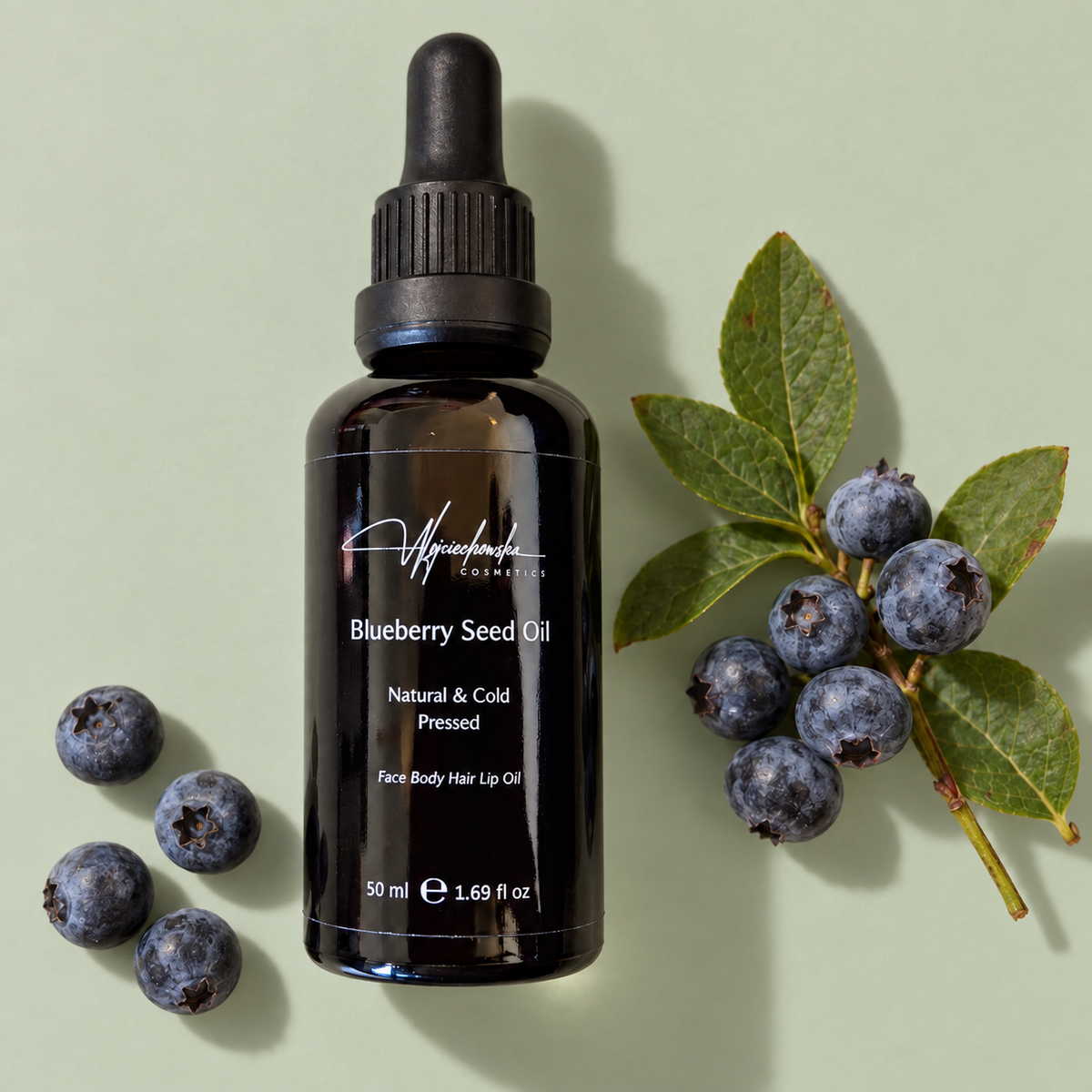 Cold Pressed Blueberry Seed Oil