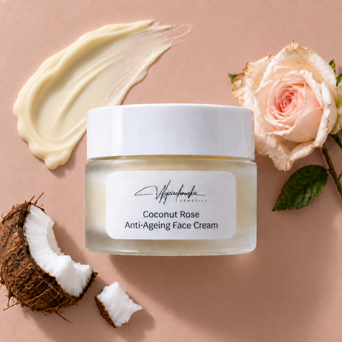 Coconut Rose Anti-Aging Face Cream with Bakuchiol and Pepha-Tight CB