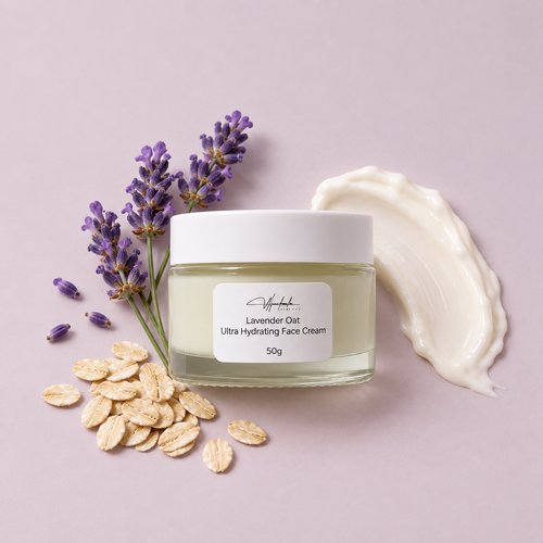 Lavender Oat Ultra Hydrating Face Cream with Ceramides and Collagen