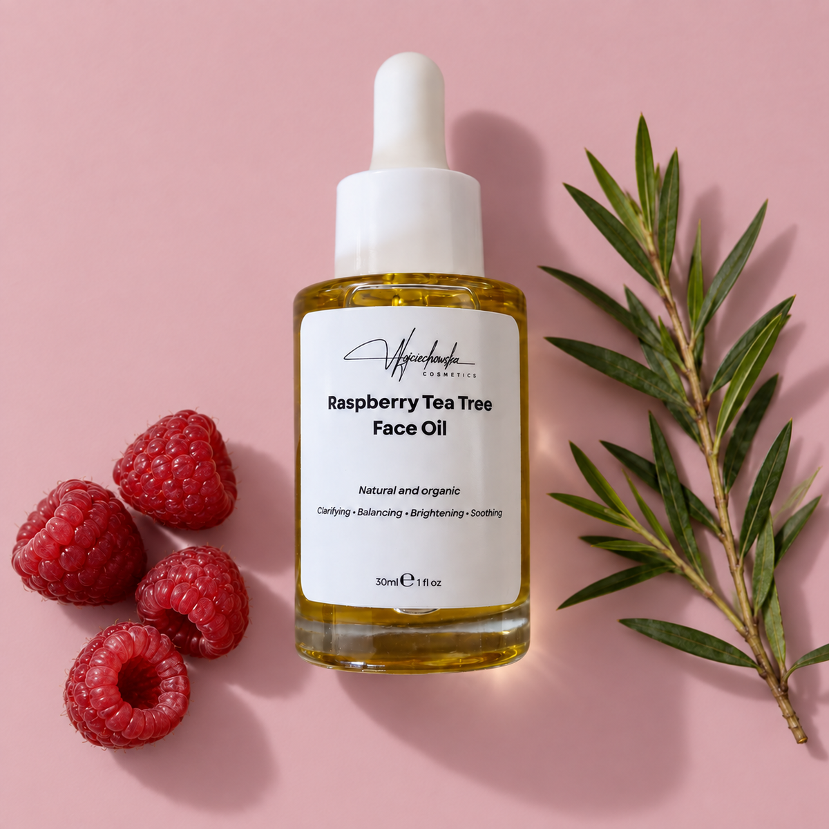 Organic Raspberry Tea Tree Face Oil